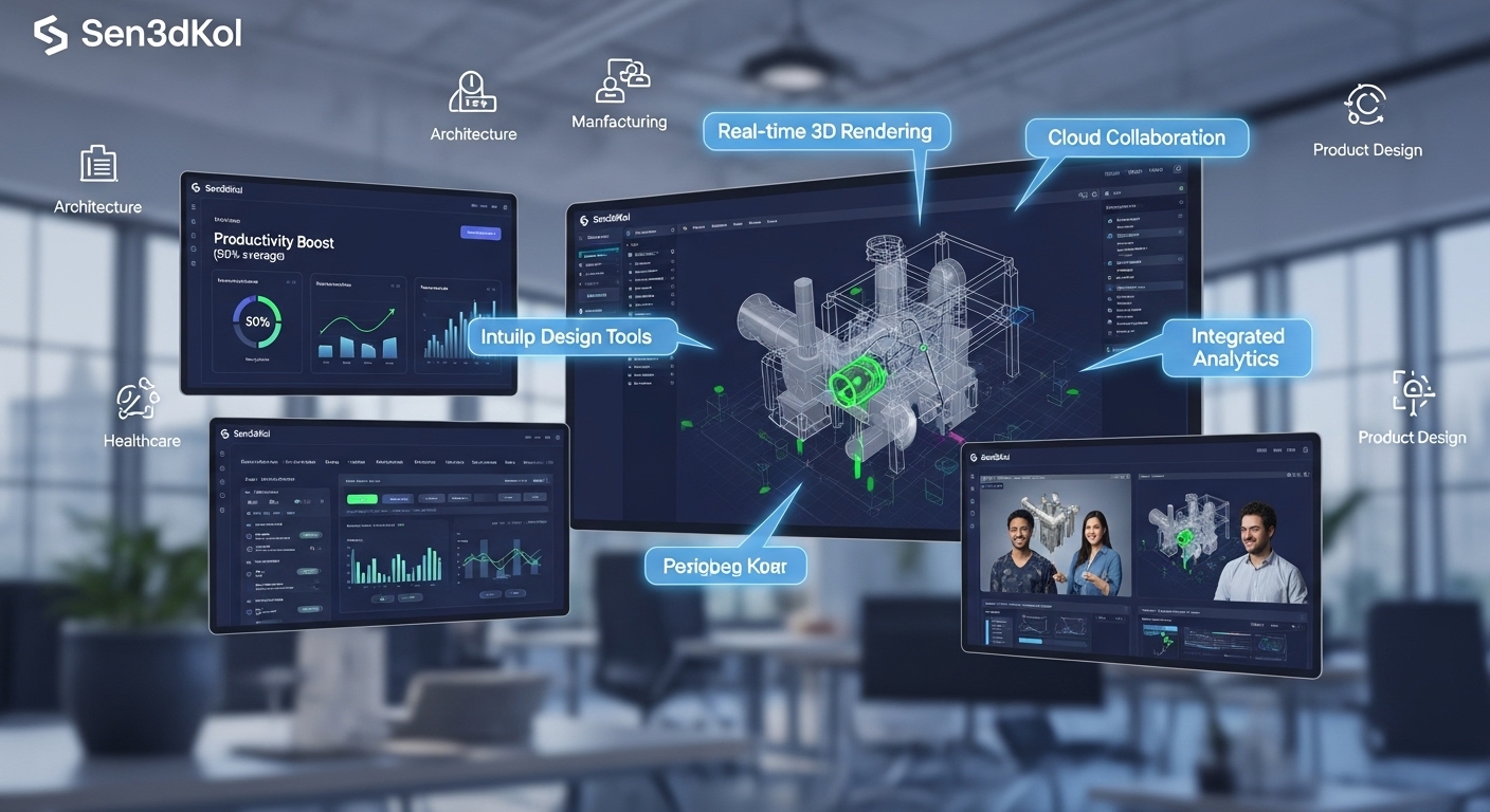 Why Is sen3dkol Software the Top Choice for 3D Designers Today?